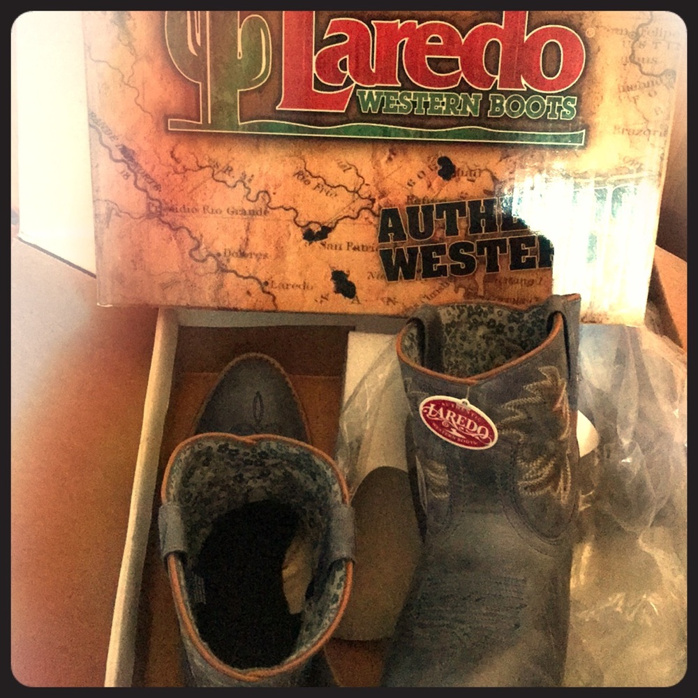 New Laredo authentic western boots